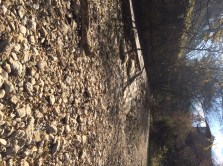 Washout on the Shoal Creek where I was headed