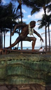 someone created a statue of me surfing